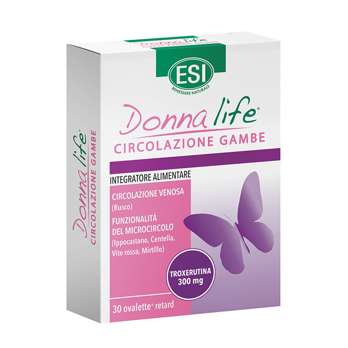 Donna Life Circulação das Pernas 30 Comprimidos Retard – ESI